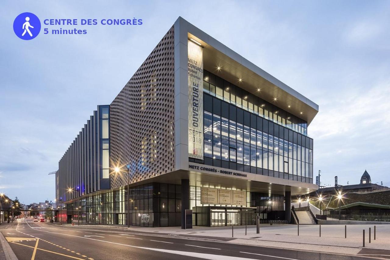 Appartamento Belchamps Metz Gare Pompidou Esterno foto