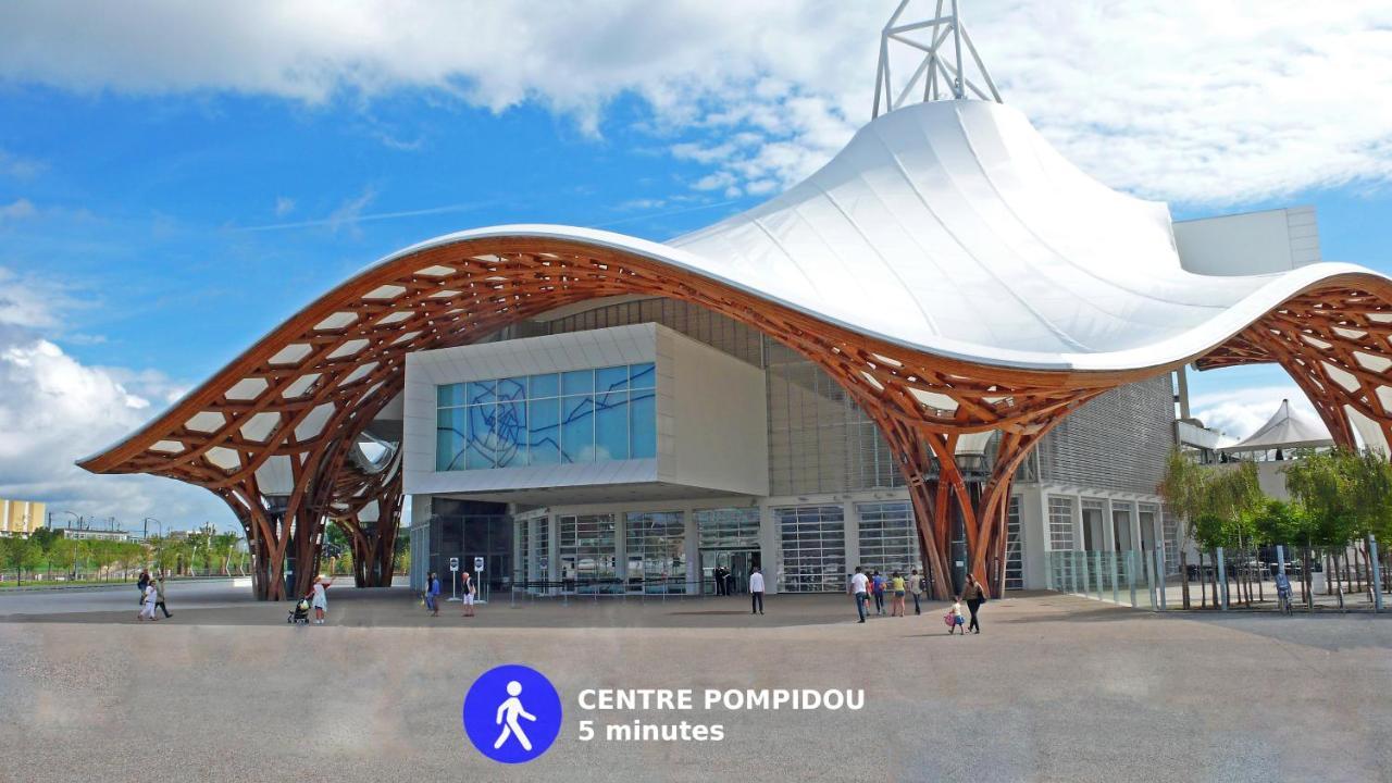 Appartamento Belchamps Metz Gare Pompidou Esterno foto